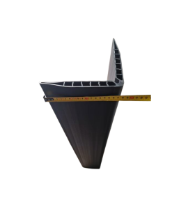 Cantonera negra 2400mm